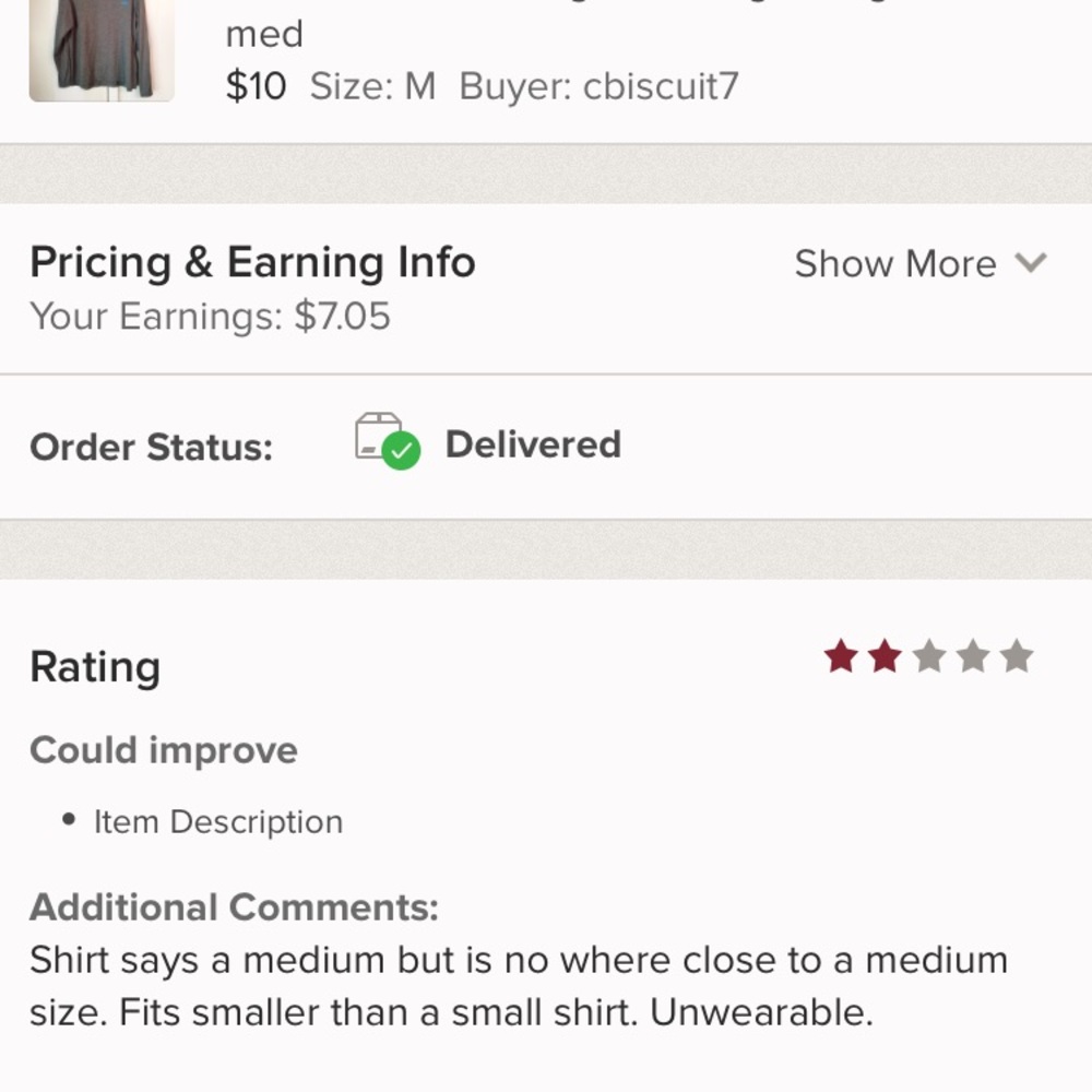 SELLER BEWARE!!!! Don’t sell to this buyer.